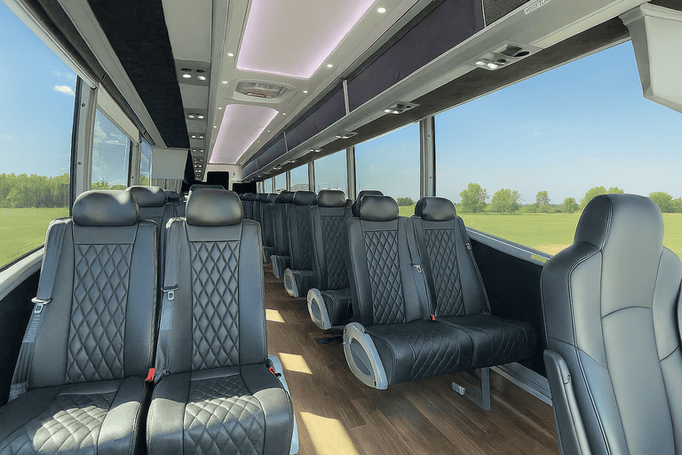 coach bus in Hampton