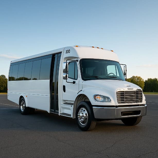 Hampton Shuttle Bus Rentals 25 Passenger Shuttle Bus