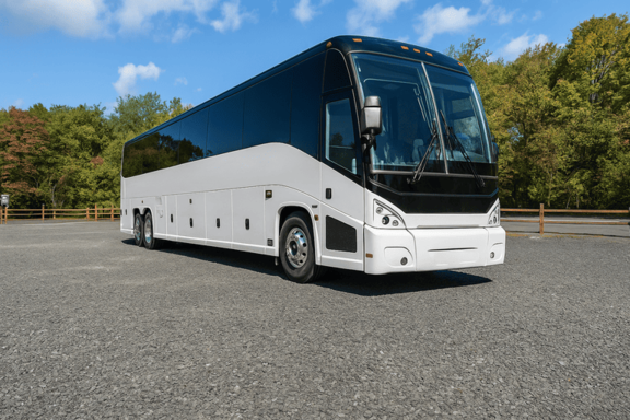Hampton Shuttle Bus Rentals 56 Passenger Shuttle Bus
