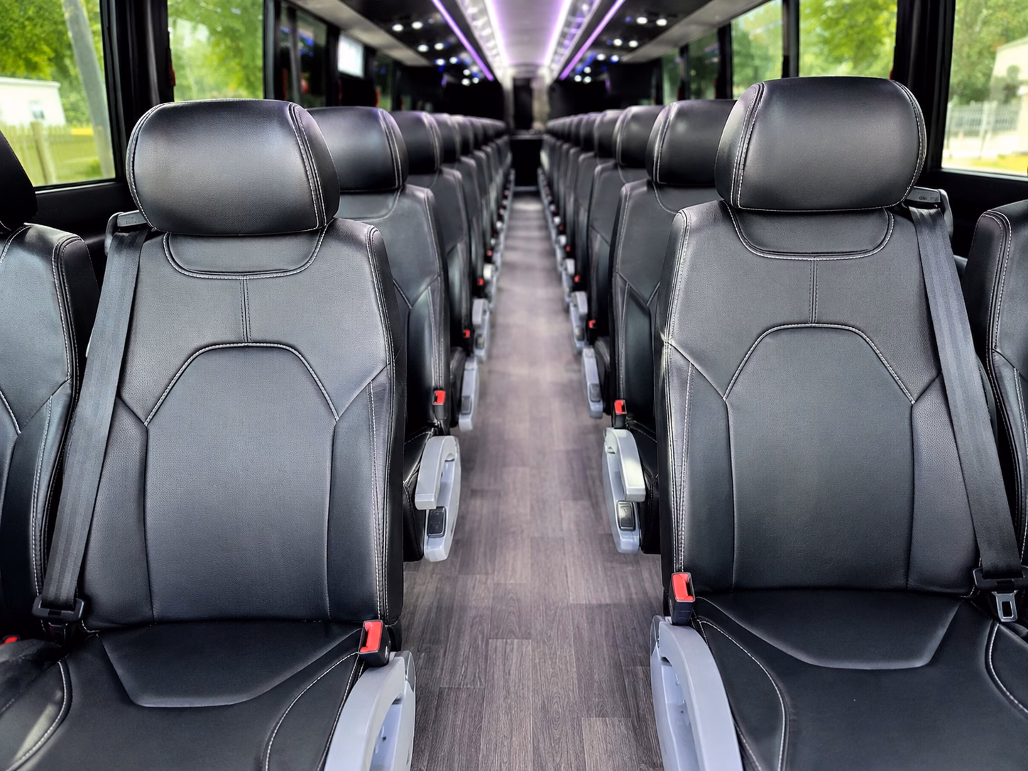 student athlete band and academic competition charter buses